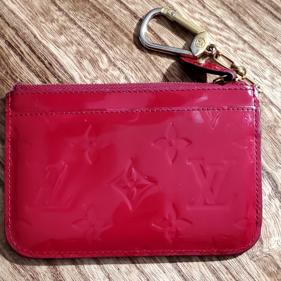 Louis Vuitton Monogram Vernis Pochette Key Cles NM Wallet Coin Purse - Picture 3 of 15